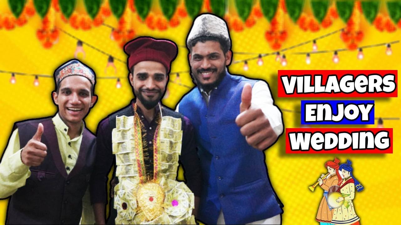 Villagers Enjoy A Wedding ! Common Man Show