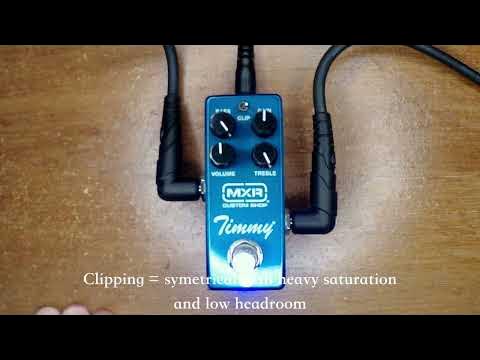 MXR Timmy pedal profile video - YouTube