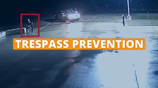 How to deter trespassers?