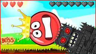 СТРАШНЫЙ план ЧЁРНОГО КВАДРАТА | Анимация Red Ball 4