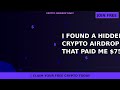 I Found a HIDDEN Crypto Airdrop That Paid Me $75 Overnight