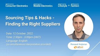 Sourcing Tips & Hacks – Finding the Right Suppliers