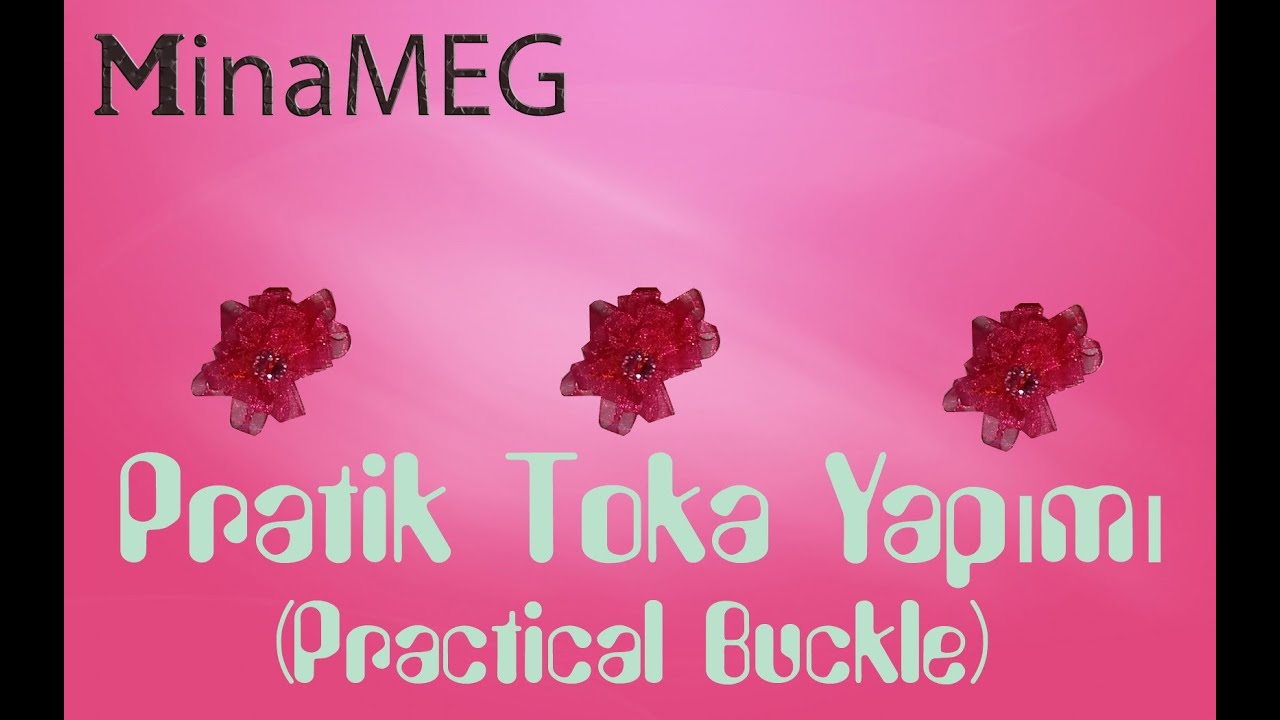 Kolay İncili Toka Yapımı Kolay İncili Toka Yapımı