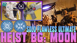 Void Warlock Soul Siphon Build! Solo Flawless Ultimate Heist Battleground: Moon | Destiny 2