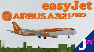 Easyjet Airbus A321Neo Minecraft