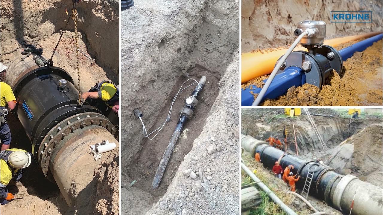 Batterypowered flow measurement KROHNE YouTube