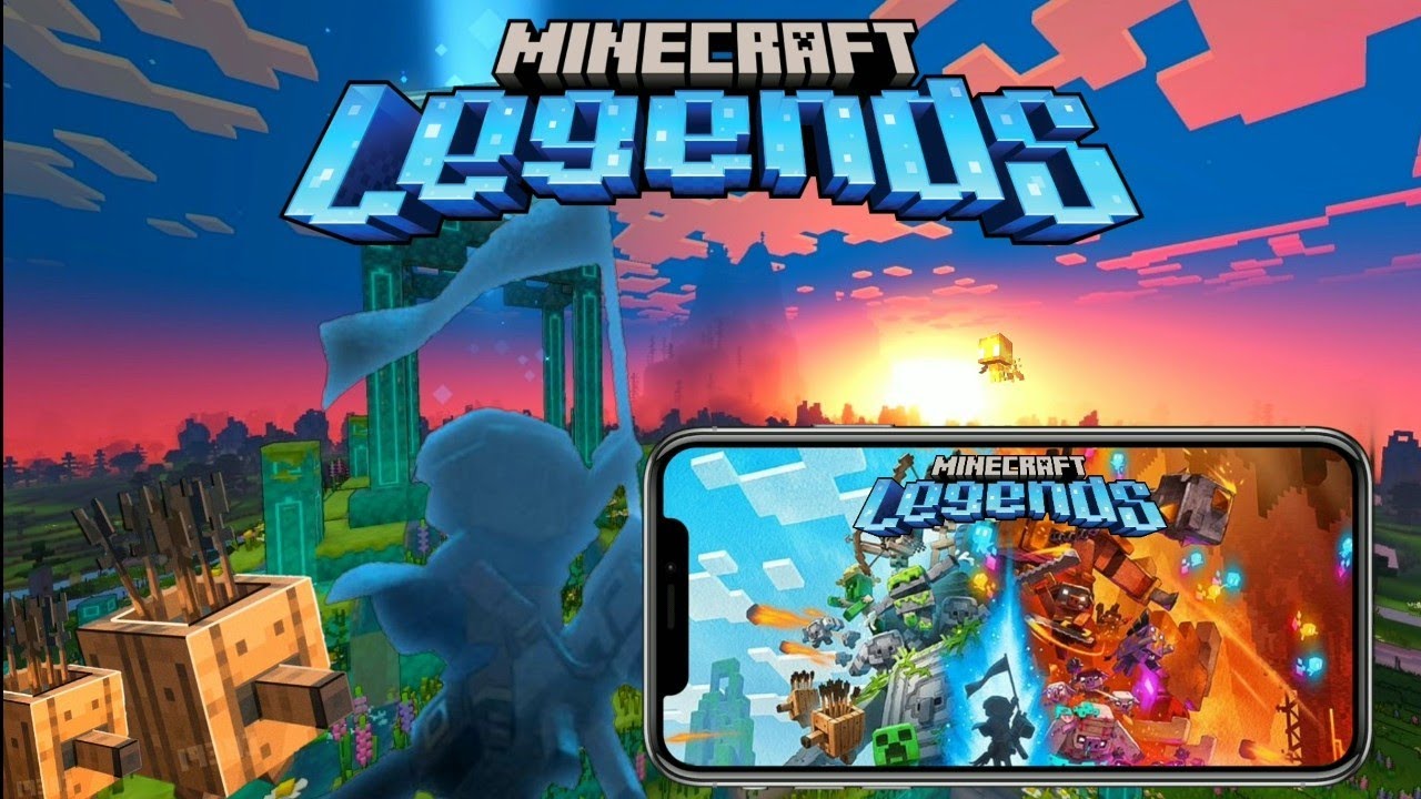 minecraft legends no celular - O INÍCIO gameplay pt-BR - YouTube