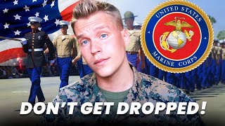 How to EASILY graduate Marine Corps bootcamp! DONT GET DROPPED...