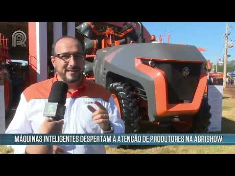 Robôs e máquinas inteligentes tomam conta da Agrishow - RN - 26/04/2022