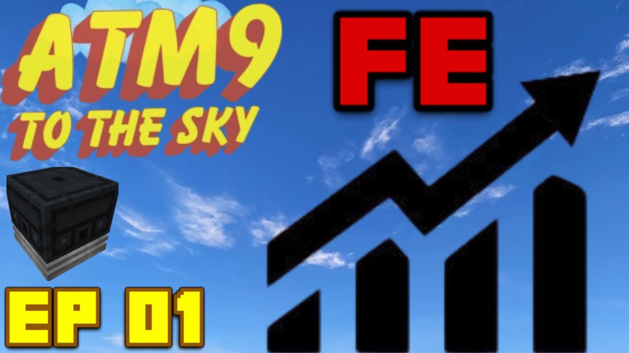 ATM9 To The Sky Ep 1 Est l'énergie fut ! - YouTube