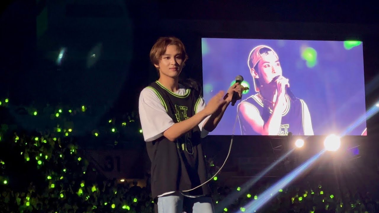 [4K] NCT NATION ENDING MENT / haechan focus | 230826 NCT NATION : To The World | FANCAM