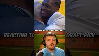 Titans fan reacts to Carnell Tate Pick