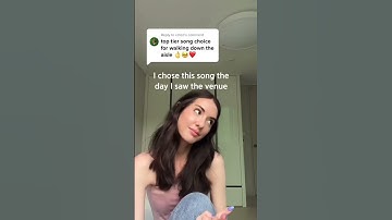 Thumbnail of BEST walking down the aisle song👰