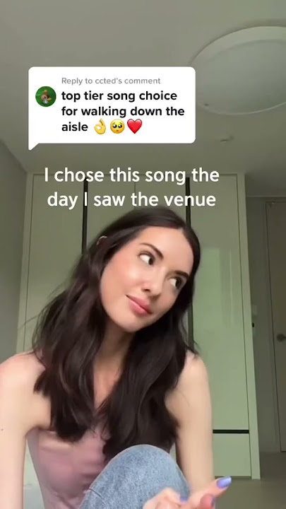 BEST walking down the aisle song👰