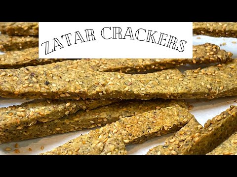 Amazing Zaatar Crackers/