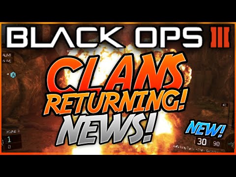 CLAN WARS RETURNING!? - COD Groups! (Black Ops 3) - NEWS!!!