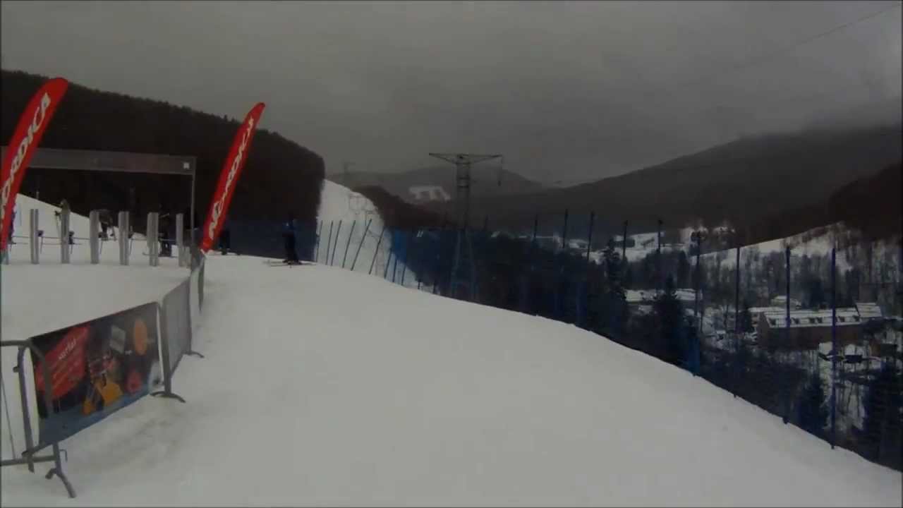 Narty Czechy - Ośrodek Narciarski Kouty - Trasa numer 2 czerwona