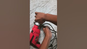 #shorts how to remove drilling machine stuck or jamming bit from chuck
