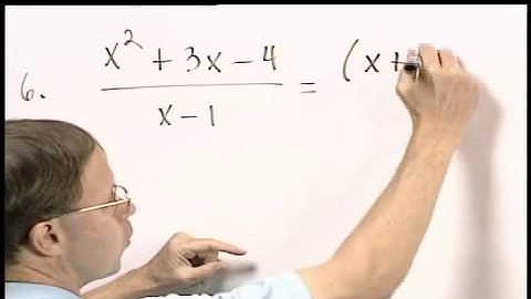 Algebra Preliminaries for Calculus Part 1, Problem 6