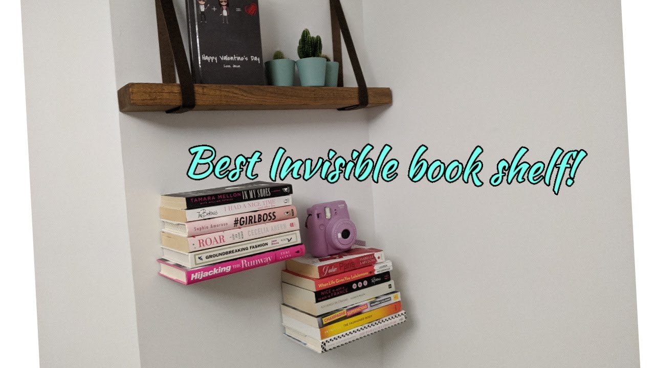 Umbra Invisible Bookshelf Great Decor Idea Youtube