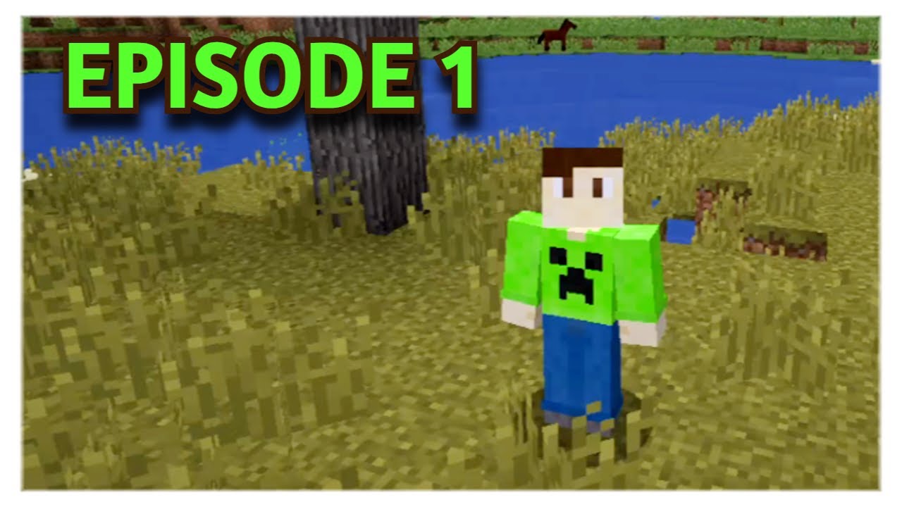 Vanilla Minecraft Survival - Ep 1: Building a House - YouTube