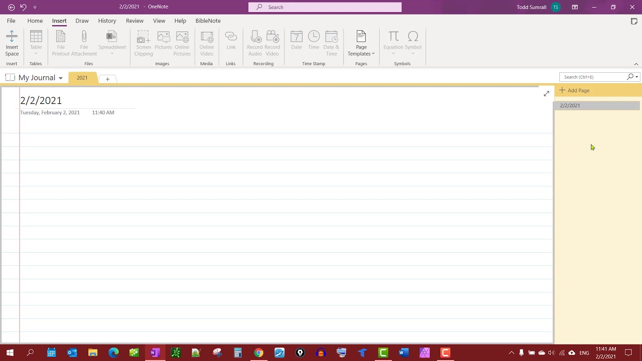 onenote notebook templates