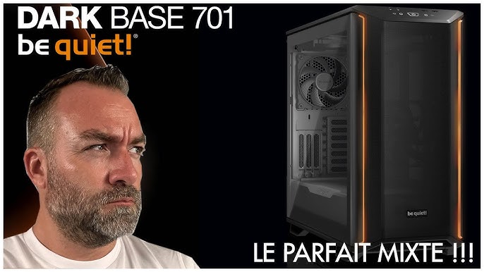 be quiet! Silent Base 601 Window (Orange) - Boîtier PC - LDLC