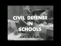 CIVIL DEFENSE IN SCHOOLS 1952 NUCLEAR WAR FILM 29192