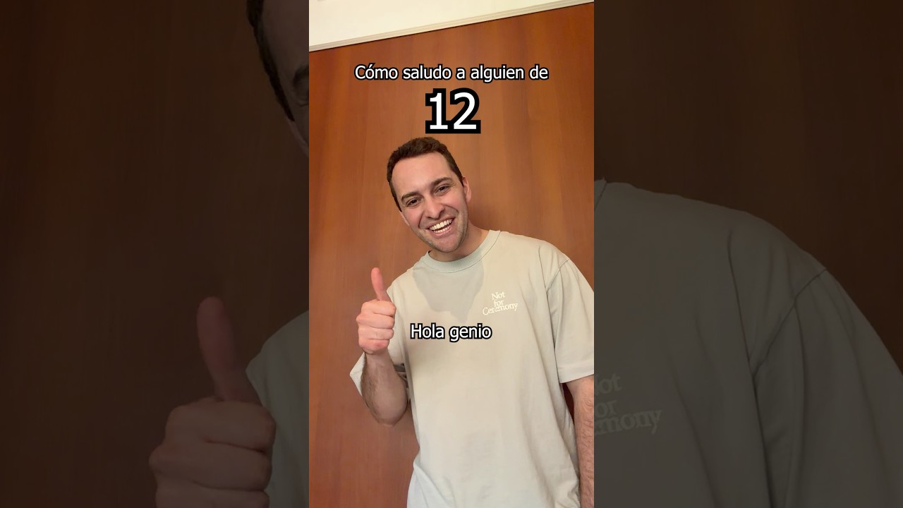 ¿La edad importa? 👋🏻 #youtubeshorts #shorts