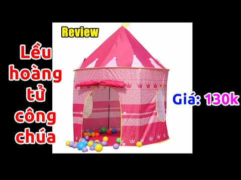 Video Trên tay lều hoàng tử công chúa nghịch siêu vui - youtube
