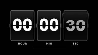 Information 30 second Countdown Timer ⏱️ | Final Alarm & 15s Ticking | Final Alarmı ve Son 15 Saniye Tıkırtısı News