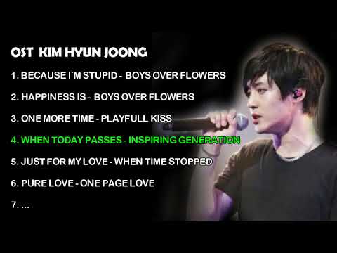 OST Kim Hyun Joong - Dramas