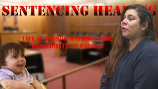 footage of the sentencing hearing of kristel candelario(mother of the 16 month old).