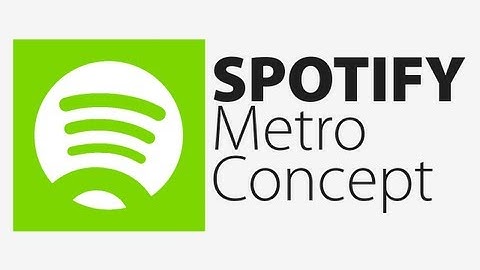 Speedart | "Spotify Metro" Interface Concept