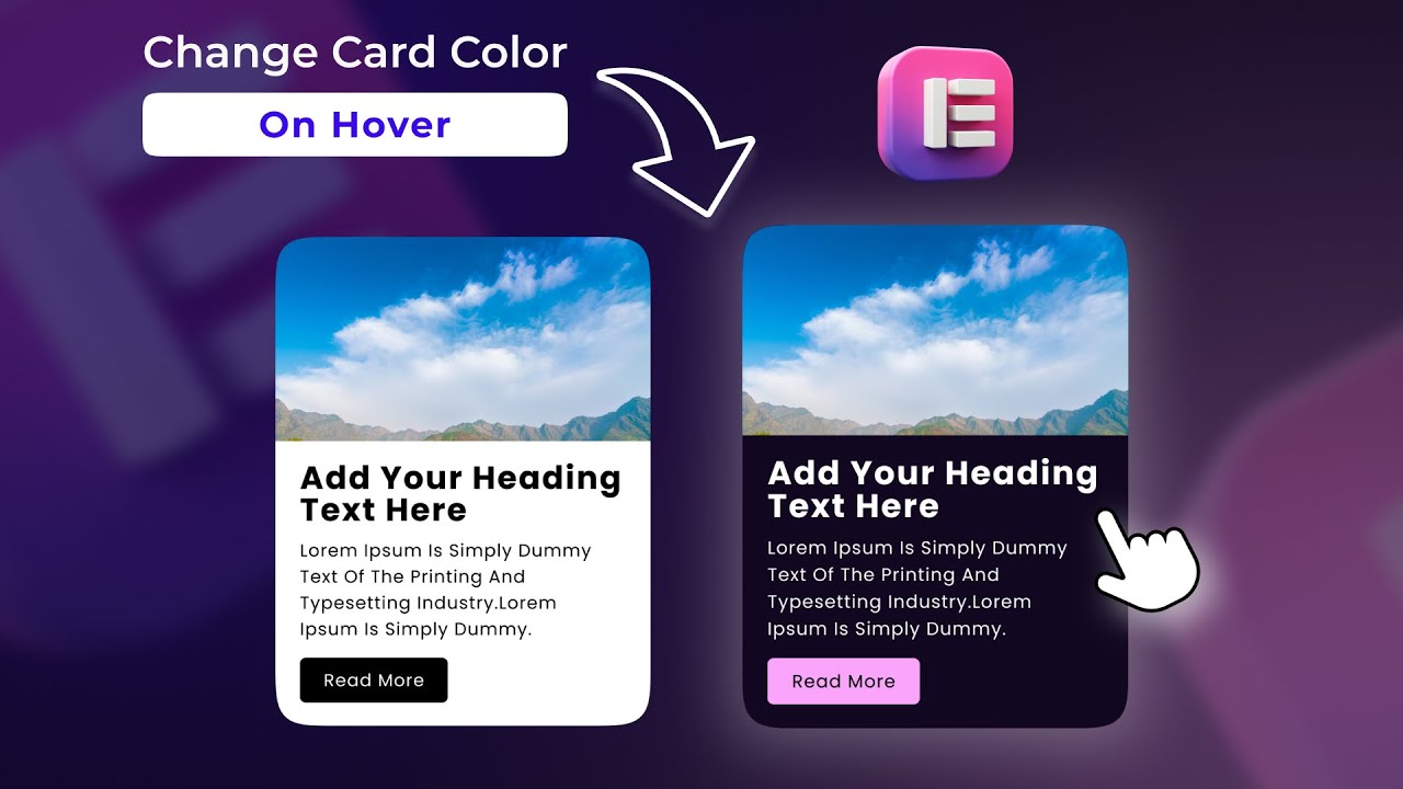🔥 How to Easily Change Card Color on Hover in Elementor (Quick Tutorial ...