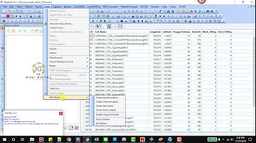 MapInfo -  Create Gcell using SiteSee