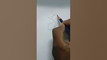 A cute squirrel drawing in easy way #shorts
