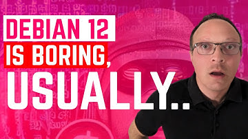 DEBIAN 12 IS A BORING DISTRO, BUT THIS TIME I HAD TO FIX IT