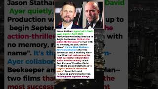 Jason Statham Reunites With David Ayer for John Doe—Their Third Film Begins September 2026