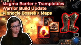 (OLD) The STRONGEST Warrior Build: Magma Barrier + Trampletoes | Path of Exile 2