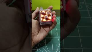 #shorts Build your own Custom led Matrix animation #arduino #ledmatrix #animation #gift #shorts