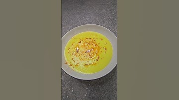 Brocolli & cauliflower soup! 🍵 #soup #vegetablesoup #vegan #vegetarian #dinner