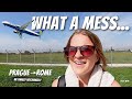 TRAVEL DAY || Prague to ROME via Ryanair!!