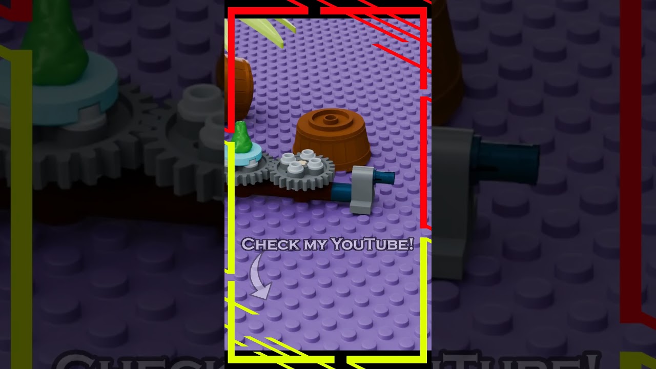 LEGO Amusement Park Pirate Barrel Carousel Adventure!