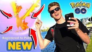 NEW LEGENDARY POKEMON MOLTRES! (Pokemon Go)