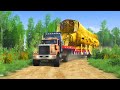 HEAVY CARGO TRUCK FAILS on Mexico’s Most DANGEROUS Forest Roads