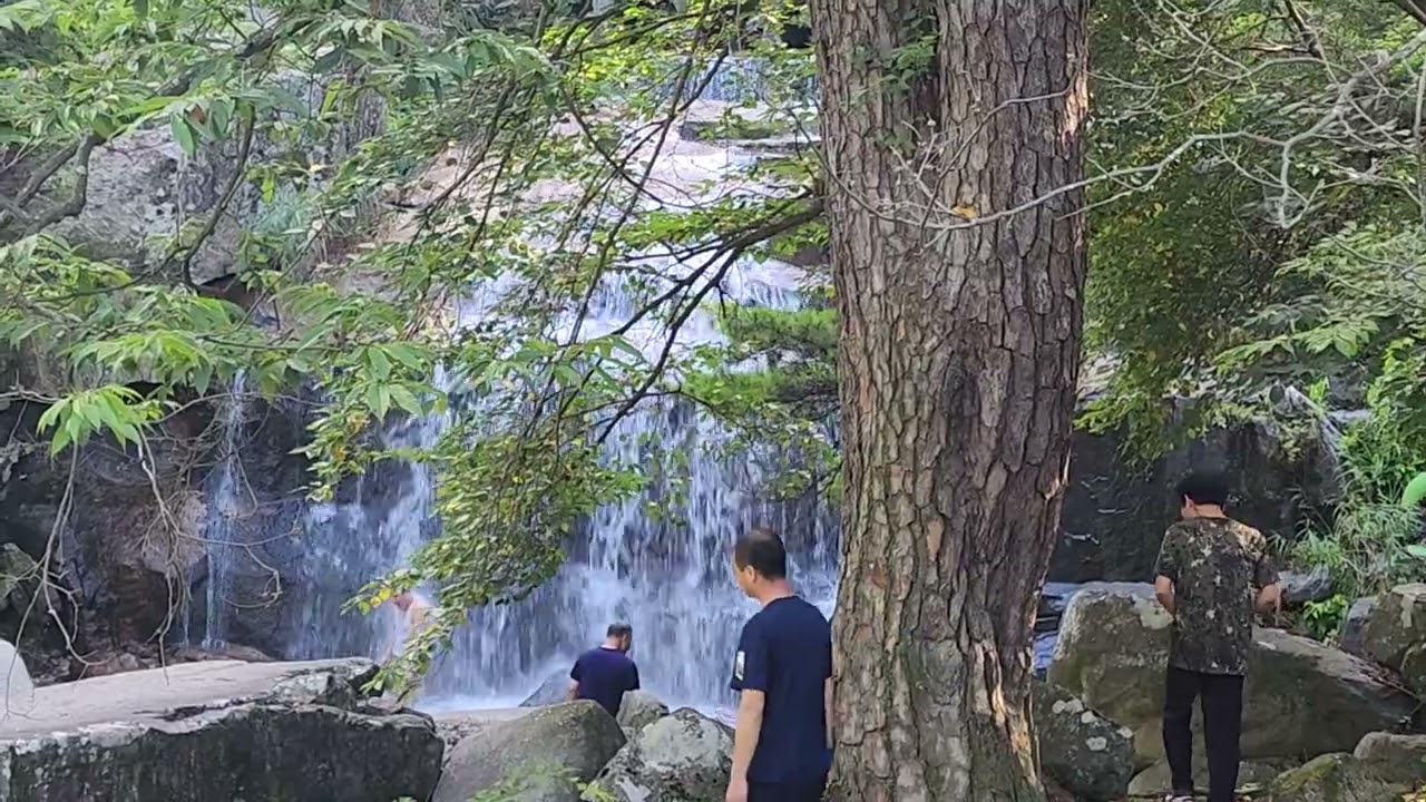 성주 포천계곡 만귀정폭포