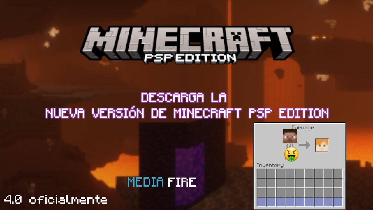 NUEVA VERSIÓN DE MINECRAFT PSP EDITION (portal y mas) DESCARGALO AQUI1 ...