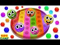 Dancing Balls Pop It Game Surprise Toys Learn Colors With Best Learning Videos For Toddlers 