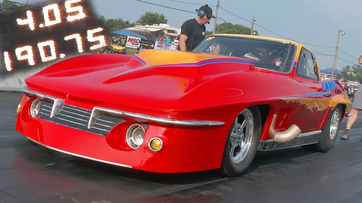 Rick Thornton Small Block 'Vette goes 4.05 on Radi...
